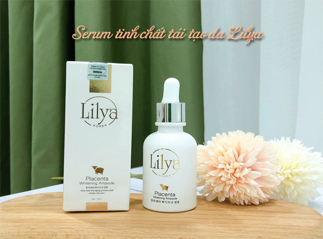 Tinh chất serum tái tạo da và cách sử dung serum tái tạo Lilya